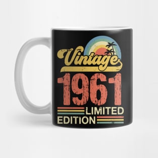 Retro vintage 1961 limited edition Mug